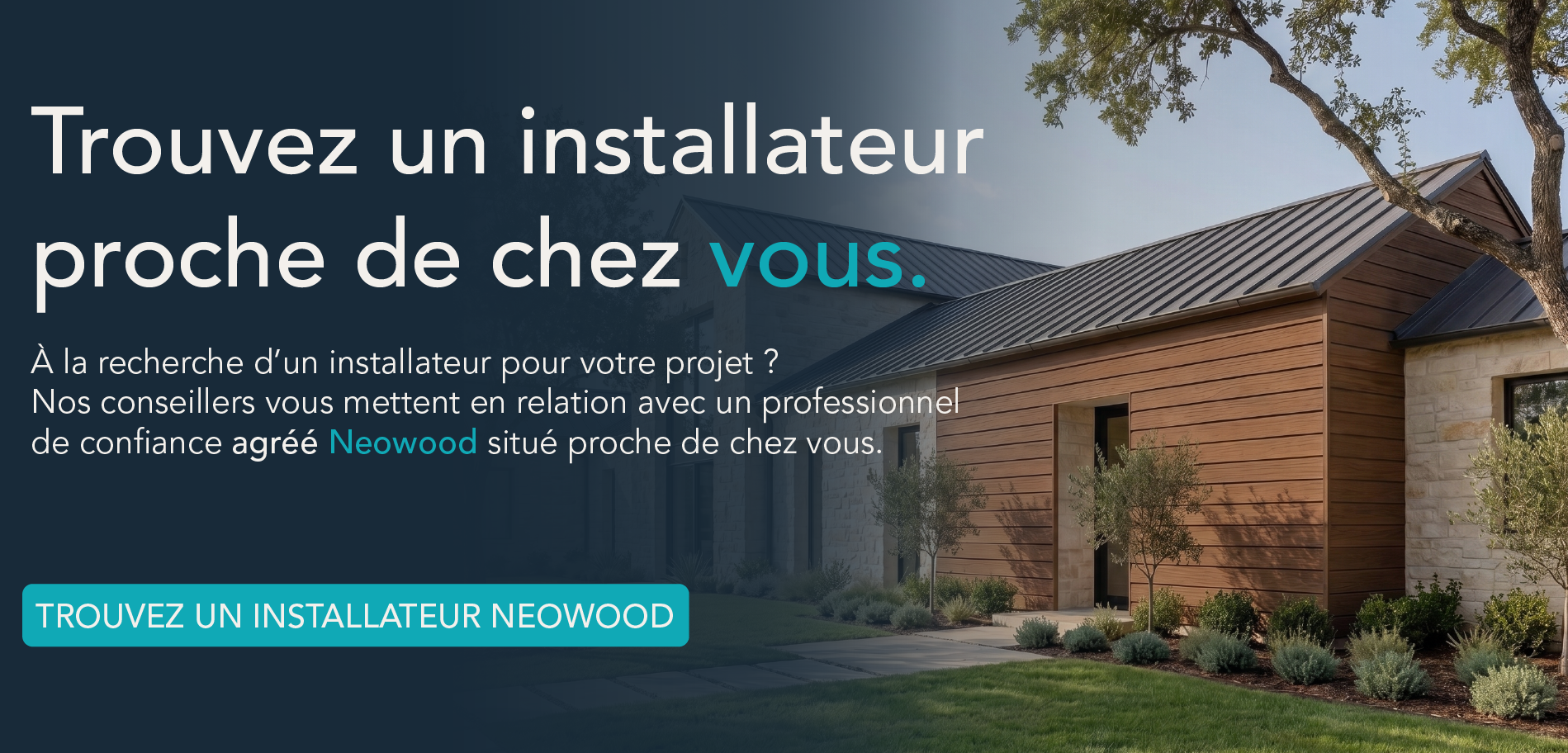 Bandeau installateurs Neowood